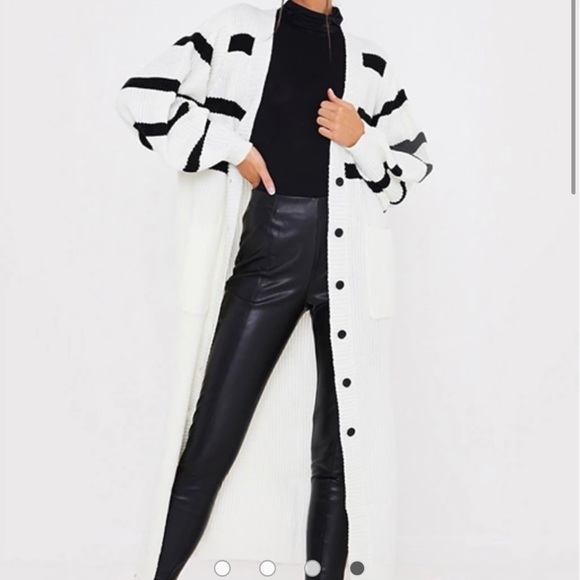 ♥️SOLD♥️ NEW InTheStyle X LornaLuxe long line cardigan - Picture 2 of 12